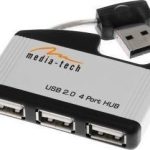 HUB 4PORT USB MEDIA-TECH [MT5001]
