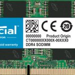 RAM CRUCIAL DDR4 4GB 2666MHz C19 SO-DIMM
