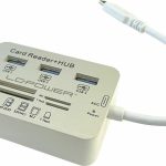 HUB 3PORT LC-POWER [LC-HUB-C-CR] multi card reader