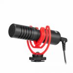 BOYA BY-MM1+ shotgun mic Universal Mini Shotgun Mic 3.5mm for camera, phone, laptop improved signal